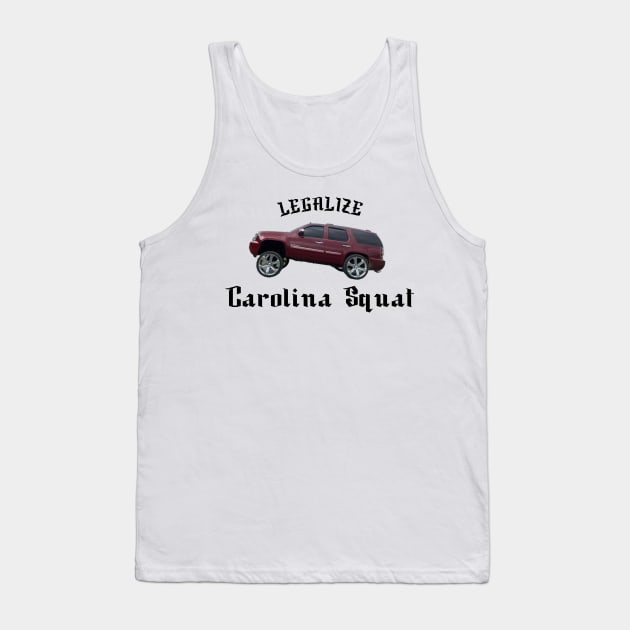 CAROLINA SQUAT T-SHIRT Tank Top by Cult Classics